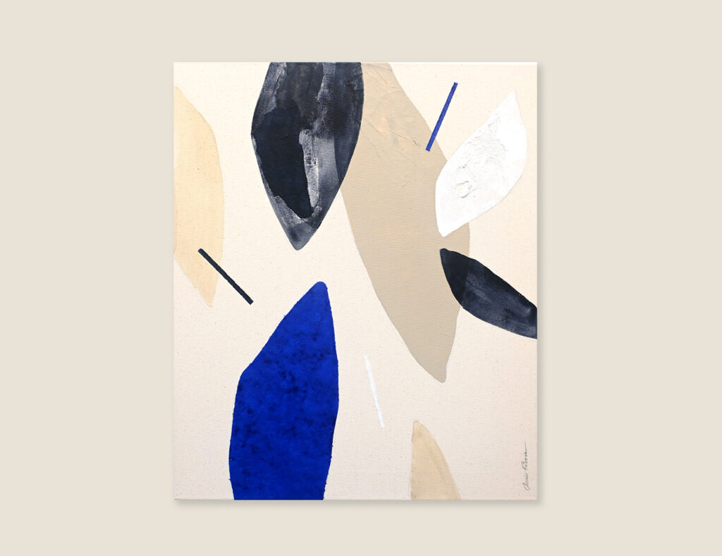 peinture acrylique art abstrait contemporain nantes anais frebeau french artist abstract naxos